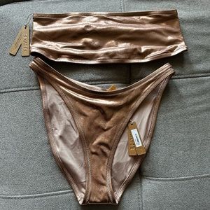 SKIMS Metallic Bikini